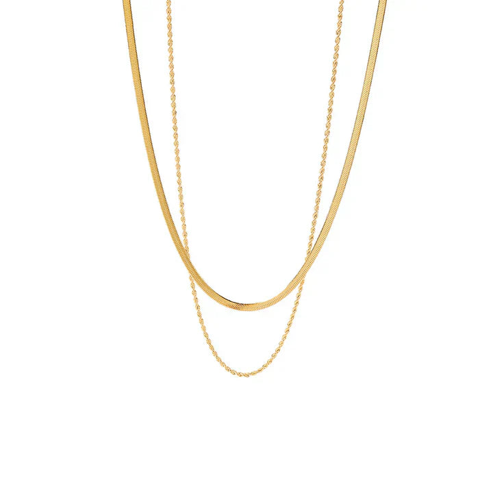 Juliana Solvia Necklace | Gold Maya Henry Jewelry