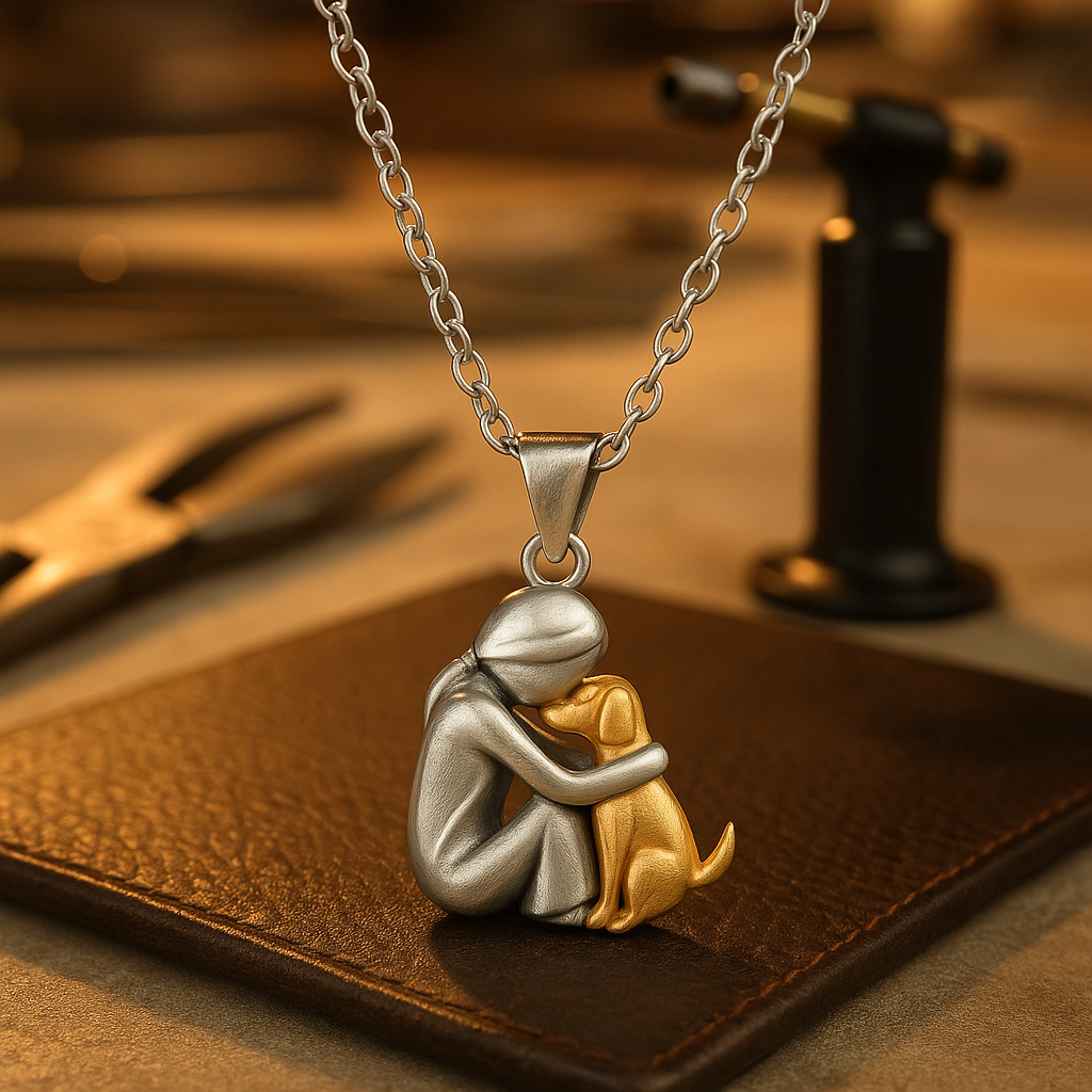 Hug Pendant Necklace Maya Henry Jewelry