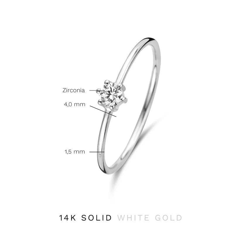 Abella Maris Ring | White Gold Maya Henry Jewelry