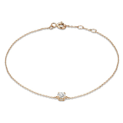 Cléa Stone Bracelet | White Gold Maya Henry Jewelry