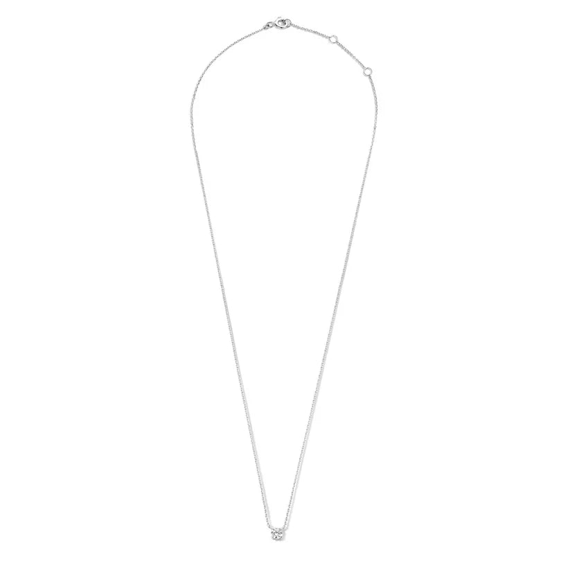 Cléa Stone Necklace | White Gold Maya Henry Jewelry