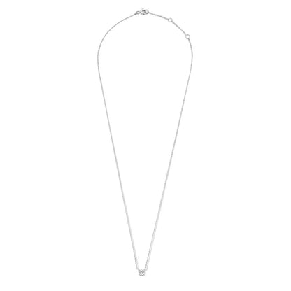 Cléa Stone Necklace | White Gold Maya Henry Jewelry