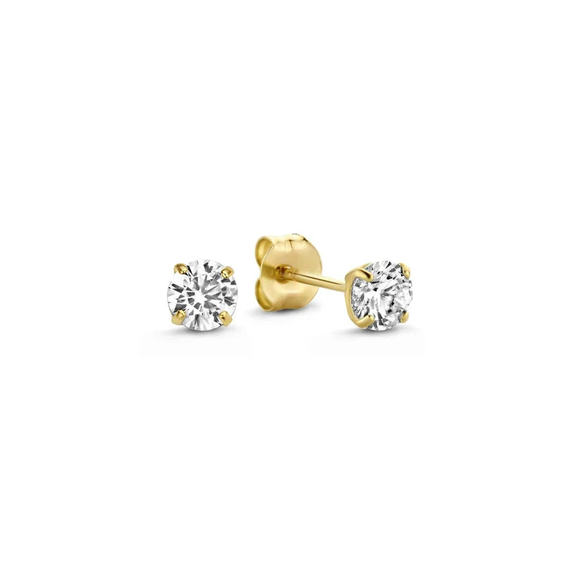 Larmes de Lune Stone Earrings Set | White Gold Maya Henry Jewelry