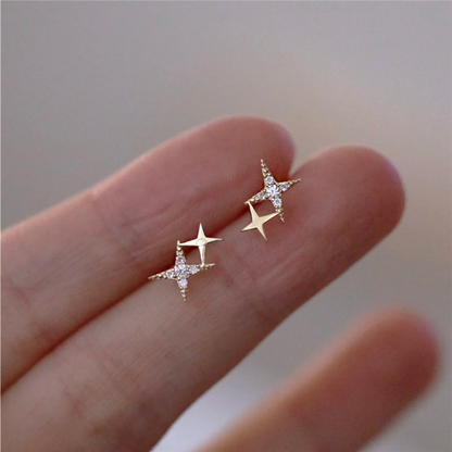 Shimmering Star Earrings Maya Henry Jewelry