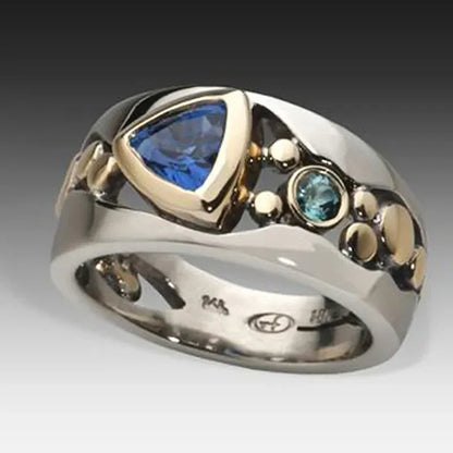Antique Ice Gem Ring | White Gold Maya Henry Jewelry