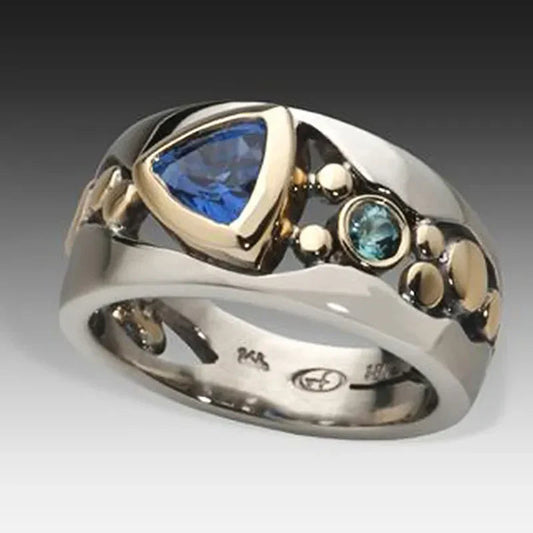 Antique Ice Gem Ring | White Gold Maya Henry Jewelry
