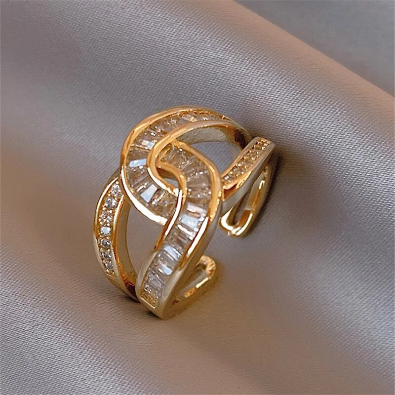 Unity - Knotted Elegant Adjustable Ring Maya Henry Jewelry