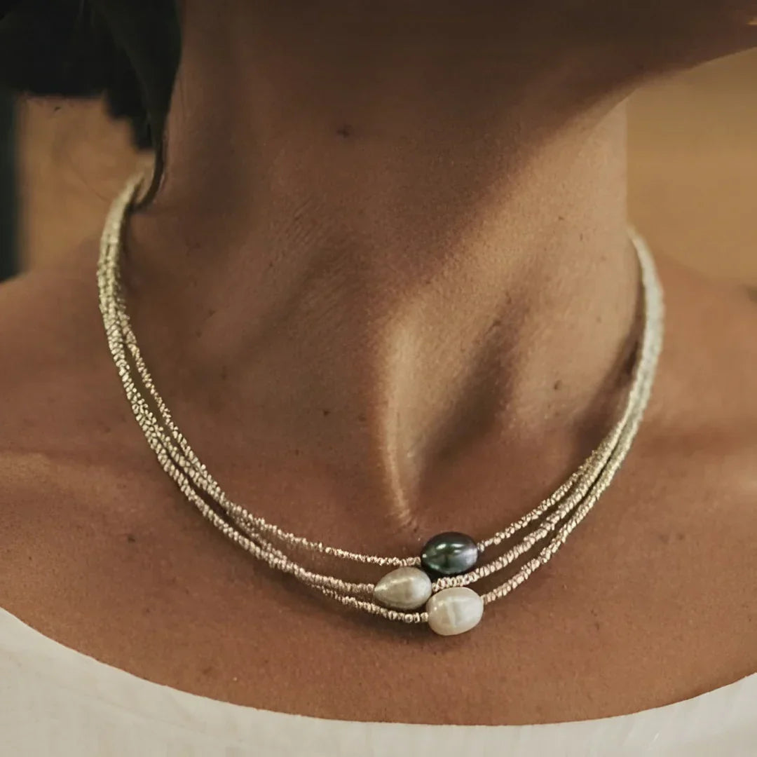 Vintage Fresh Water Pearl Necklace Maya Henry Jewelry