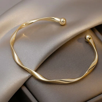 Elegant Golden Bracelet Maya Henry Jewelry