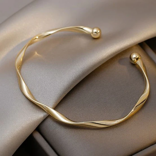 Elegant Golden Bracelet Maya Henry Jewelry