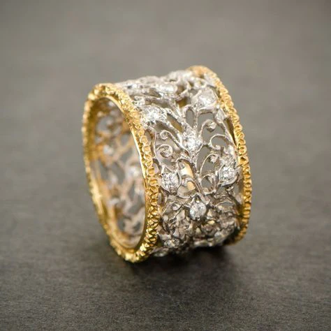 Mika - Vintage Zirconia Ivy Ring Maya Henry Jewelry
