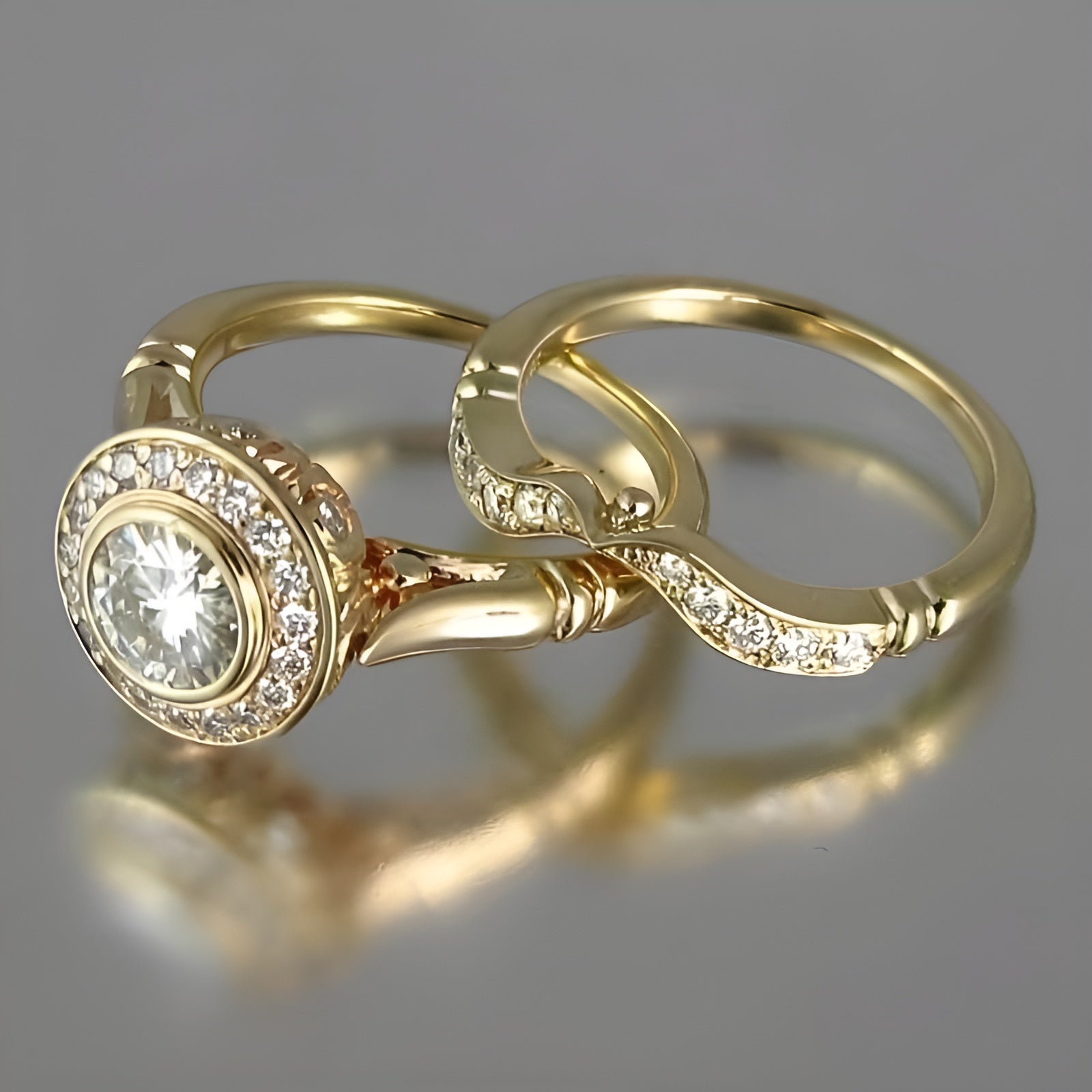 Vintage Gold Ring Pack Maya Henry Jewelry