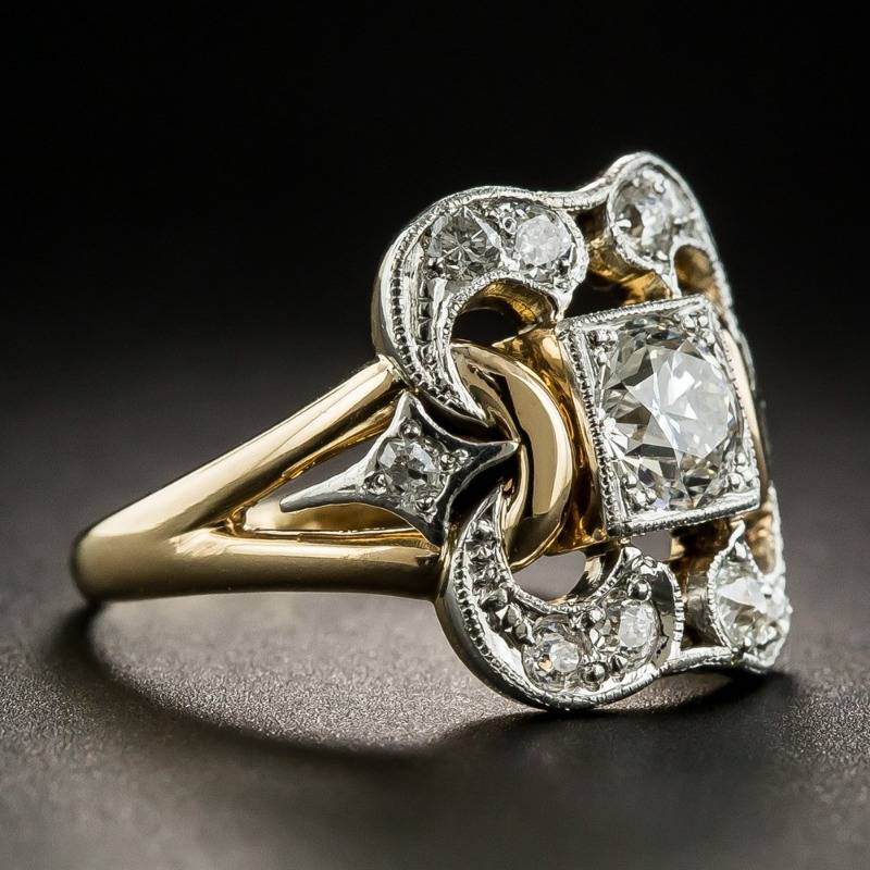 Vintage Gold Ring Maya Henry Jewelry