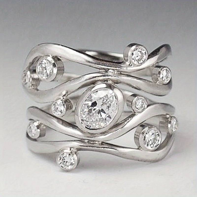 Vintage Irregular Silver Ring Maya Henry Jewelry