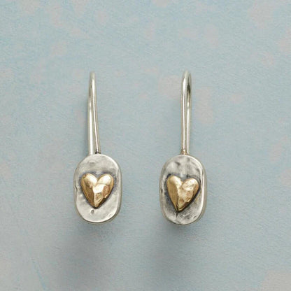 Golden Heartlace Earrings | Gold Maya Henry Jewelry