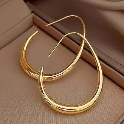 Antique Gold Hoop Earrings | Gold Maya Henry Jewelry