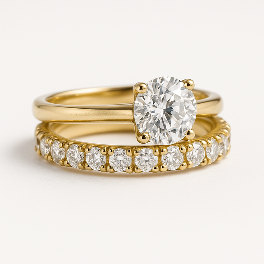 Savaya ring set | Gold Maya Henry Jewelry