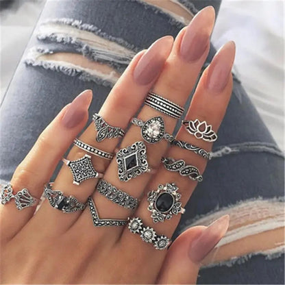 Unique Pack with 8 to 12 Rings Maya Henry Jewelry