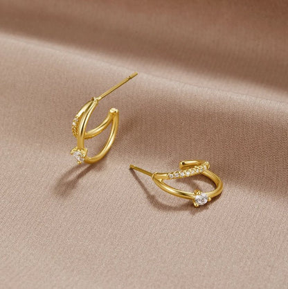 Artie Crystal Earrings Maya Henry Jewelry