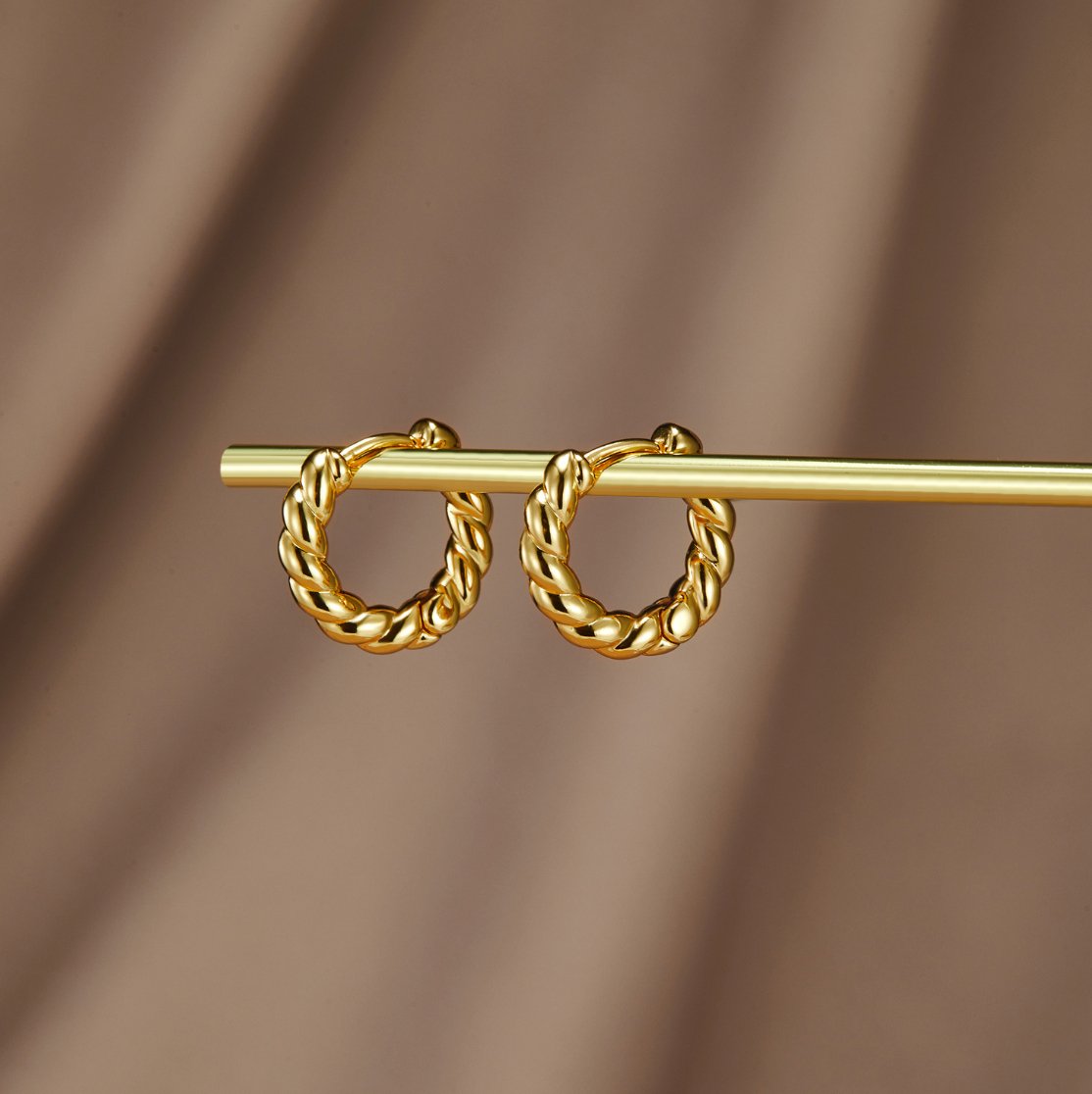 Luna Twist Earrings Maya Henry Jewelry