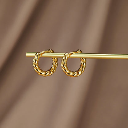 Luna Twist Earrings Maya Henry Jewelry