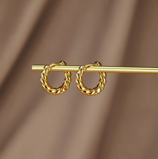 Luna Twist Earrings Maya Henry Jewelry