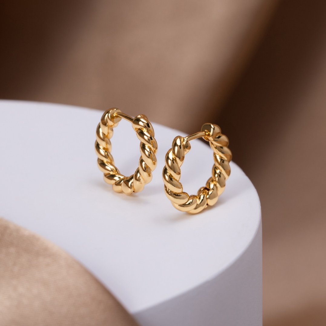 Luna Twist Earrings Maya Henry Jewelry