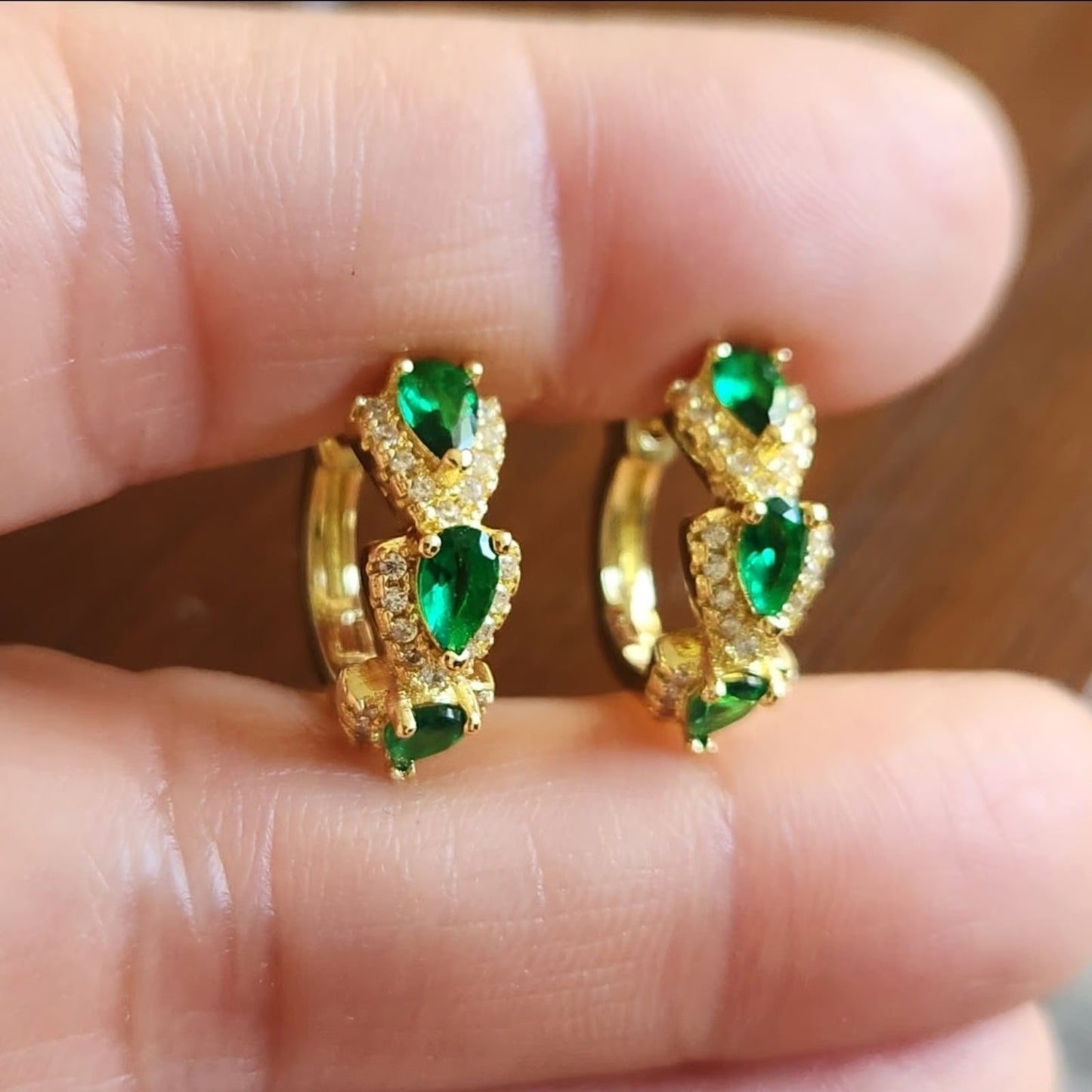 Sylvarra Jadelisse Earrings | Gold Maya Henry Jewelry