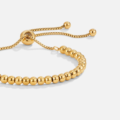 Nila Beaded Gold Bracelet Maya Henry Jewelry