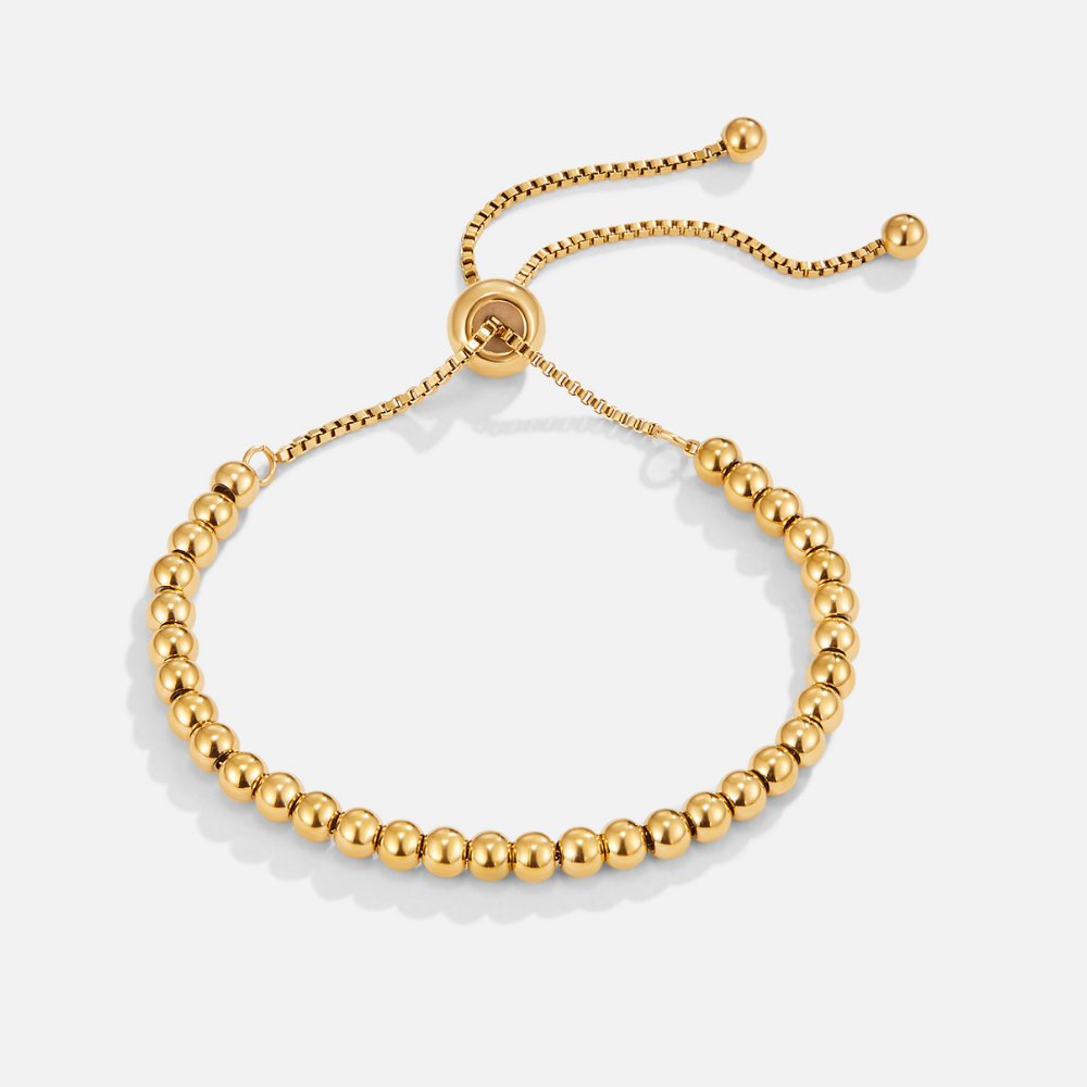 Nila Beaded Gold Bracelet Maya Henry Jewelry