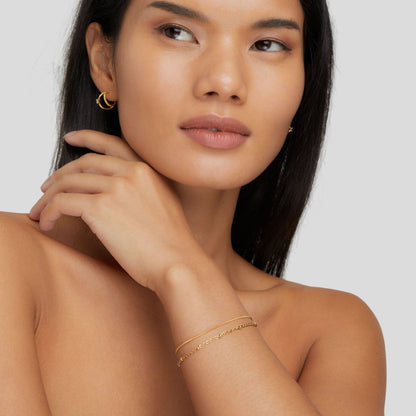 Pia Gold Layered Bracelet Maya Henry Jewelry