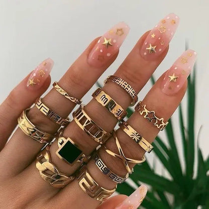 Unique Pack with 8 to 12 Rings Maya Henry Jewelry