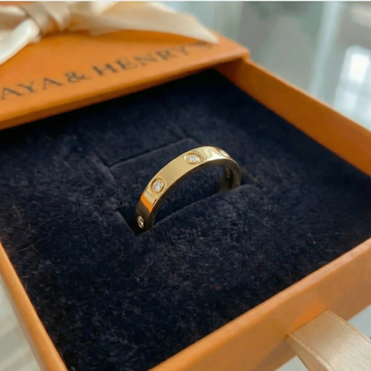 Promise Band Ring | Gold Maya Henry Jewelry