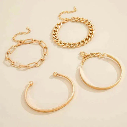 Elan Mercer Bracelet Set | Gold Maya Henry Jewelry
