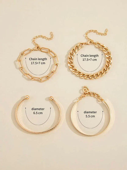 Elan Mercer Bracelet Set | Gold Maya Henry Jewelry