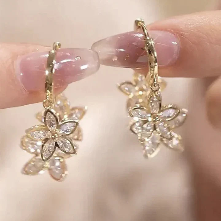 Stellara Noctis Earrings | Gold Maya Henry Jewelry
