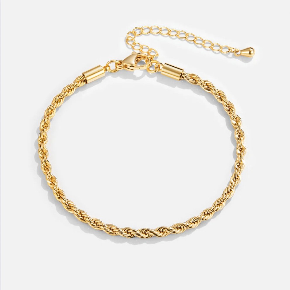 Twisted Chic Gold Bracelet Maya Henry Jewelry