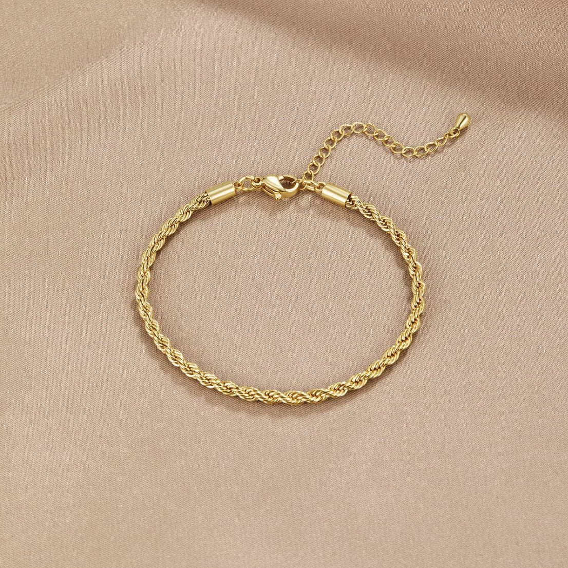 Twisted Chic Gold Bracelet Maya Henry Jewelry