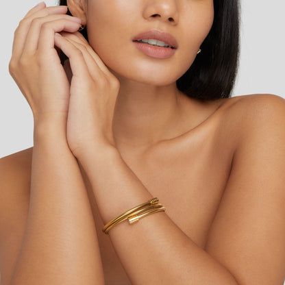 Twisted Gold Bracelet Maya Henry Jewelry
