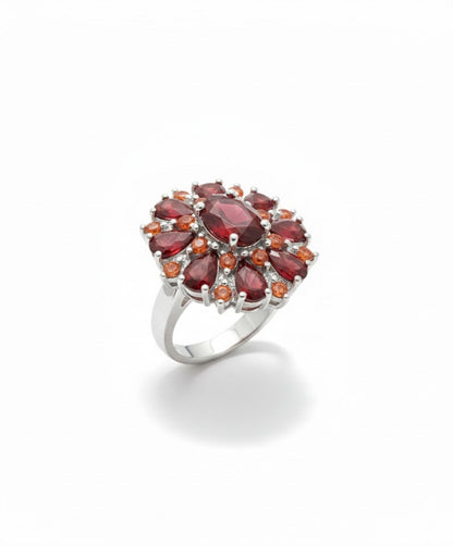 Scarlet Petal Ring | Gold Maya Henry Jewelry