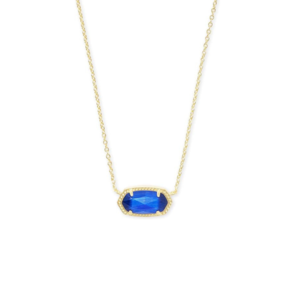 Classic Oval Sapphire Necklace | Gold Maya Henry Jewelry