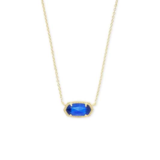Classic Oval Sapphire Necklace | Gold Maya Henry Jewelry