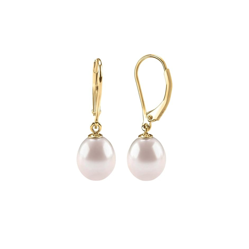 Pearl Dangle Earrings | Gold Maya Henry Jewelry