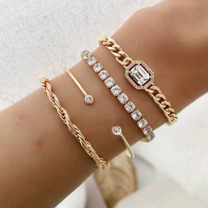 Domitia Calvina Bracelet Set | Gold Maya Henry Jewelry