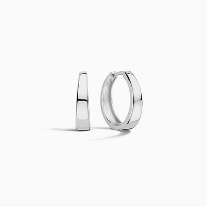 Gia Hoops | White Gold Maya Henry Jewelry